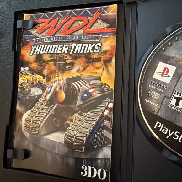 WDL World Destruction League: Thunder Tanks (PlayStation 2 PS2) Tested Complete - Picture 4 of 9
